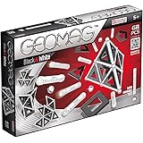 Geomag Black & White Gioco di Costruzione con Sfere e Barrette, Bianco/Nero, 104 Pezzi