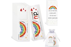 MOTONG 15 Stück Filz Schokolade Geschenk Hülle Gastgeschenk für Schokolade Verpackung, Kompatibel mit Duplo, Kreative Geschenke für Freunde, Kollegen, Familie, Partner, Lehrer