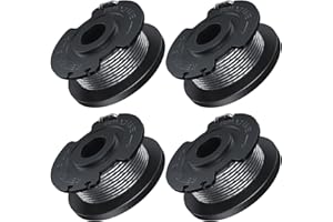 YWTESCH Ø1,6 mm-5m Länge Ersatzspule Kompatibel mit Bosch Geeignet für Akku Rasentrimmer EasyGrassCut,Enthält 4 Stück F016800569 Fadenspule
