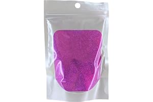 MIK funshopping Polvo de purpurina brillante para manualidades y decoración de tarjetas, purpurina de colores para decoración (bolsa de 100 g violeta)