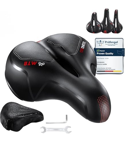 Selle De Vélo Royal Respiro – Noir – Modéré – Réf