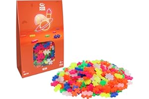PLUS PLUS Plus-Plus - Paquet de Construction 300 Pièces Néon, PP3351