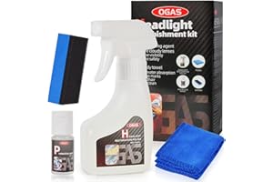 FGen Kit de restauración de la cabeza, preparación de la cabeza, aerosol de reparación para la cabeza, pulido, mate, amarillo (juego de 4)