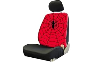 Plasticolor 006938R01 Marvel Spiderman Low Back Universal Fit Car Truck SUV Seat Cover