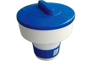 Miganeo® Pool Dosierschwimmer Chlordosierer 200 gr. für Pool Chlortabletten Dosierschwimmer Chlordosierschwimmer Chemikalienschwimmer Maxi, Mehrfarbig