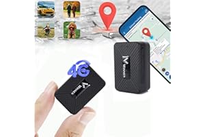 ZEERKEER Micro Localizzatore GPS Spia Auto 4G Mini GPS Tracker con Microfono Portatile Localizzatore con APP Senza Abbonamento e Impermeabile Magnete specializzato per Bambini Anziani in Tempo Reale