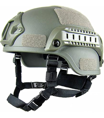 LEJUNJIE MICH 2000 casco veloce da base jump in stile PJ, caschi Airsoft militari tattici per il paintball e gli sport all'aperto di caccia e tiro