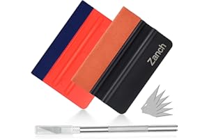 Zanch Vinyl Wrap Tools Vinyl Squeegee Window Tint Kit Wallpaper Tool, 2PCS Felt Squeegee for Car Vinyl Wrap & Window Tint & Furniture Film & Window Film