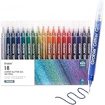 Gekleurde Gel Pennen, Lineon 24 Kleuren Intrekbare Gel Inkt Pennen met Grip, Medium Punt (0,7 mm) Glad Schrijvende Pennen Perfect voor Volwassenen en Kinderen Journal Notitieboek Planner, Schrijven op