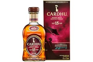Cardhu 15 Ans, Whisky Écossais Single Malt, 70 cl Sous Étui