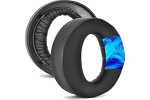 SODOROUS Cuscinetti auricolari di ricambio per cuffie wireless Sony Playstation 5 Pulse 3D PS5, cuscinetti auricolari in gel per PS5, parti di riparazione