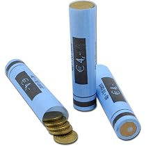 Lot De 100 Tubes à Pièces En Euro - Pour Pièces De 1 Centime - Papier 80g, Préformés