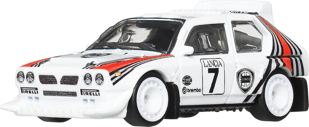 Hot Wheels® Lancia Delta S4 | Thrill Climbers Koleksiyon Oyuncak Araba 1:64 Ölçek, Gerçek Biniciler Lastikler ve Metal/Metal Gövde ve Şasi
