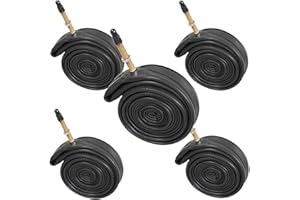 Vavert 700 x 25-32c Bike Inner Tubes - Presta 60mm Long Valve (Set of 5)