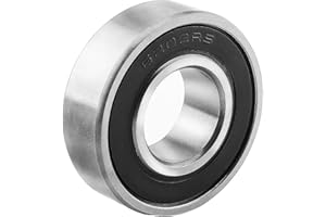 Othmro Roulement à billes 6202-16-2RS à rainure profonde - 16 x 35 x 11 mm - Double joint - Acier chromé Z2