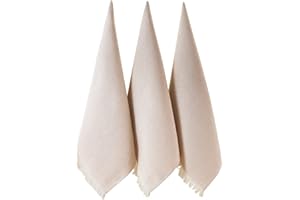BOHORIA® Premium Geschirrtücher 3er Set - Hochwertige Geschirrtücher, 100% Baumwolle | Geschirrhandtücher aus Einer perfekten Mischung aus Baumwolle & Microfiber (Boho Collection) (Sepia Collection)