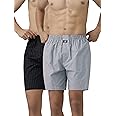 XYXX Men's Checkmate Relaxed Fit Cotton Boxer Shorts with Dual Pocket & No Marks Waistband (Pack of 2)