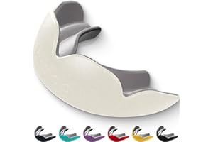 ‎LOBLOO lobloo PRO-FIT, Zum Patent Angemeldeter, Professioneller Abdruckloser Dual-density-zahnschutz Kampfsport Für Sportarten Mit Hohem Kontakt Wie mma, Boxen, Hockey, Football. Groß +14 Jahre, Ivory