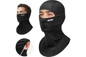ILM Balaclava Ski Mask for Men Women Kids Winter - Balaclavas Black Face Mask for Cycling Motorcycle Running Ski Snowboard Working Cold Weather FM01