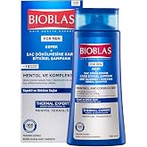 Bioblas Thermal Expert Şampuan &ndash; Kepek ve Sa&ccedil; D&ouml;k&uuml;lmesine Karşı, Termal Su &amp; Mentol İ&ccedil;erikli, Bitkisel Kompleks B19, 360 ml