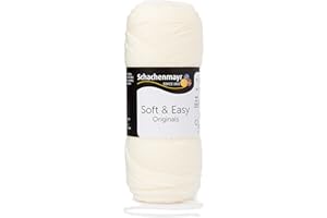 SCHACHENMAYR SINCE 1822 Schachenmayr Soft & Easy, 100G Natur Filati per Maglieria A Mano