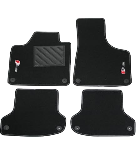 Set di tappetini in velluto SPORTLINE per Audi A3 8P (2003-2012) - Vestibilità perfetta