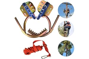 Grimper Arbre Artefact, Griffe Elagage, Crampons AntidéRapants en Acier Inoxydable, Accessoires Forestiers, Surveillance de la Chasse, Cueillette de Fruits, Simple à Utiliser,300Model
