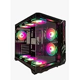 GAMEFORCE Bree 6&times;120 Mm Fanlı ARgb Kumandalı Kontrolc&uuml;l&uuml; E-ATX Oyuncu Bilgisayar Kasası