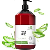 Sala Aloe Vera Gel 1:1 Pur – 500 Ml Presssaft In Glasflasche, Für Hautregeneration & Sonnenbrand