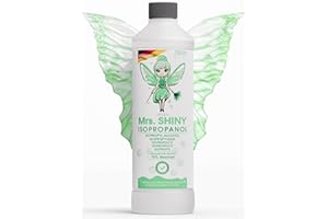 Mrs. SHINY - Alcool Isopropylique 70% - Alcool de nettoyage très pur | Alcool Menager idéal pour nettoyer & dégraisser - 750ml
