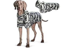 HJYOKUSO Manteau Chien Imperméable, Manteau pour Chien, Manteau Chien avec Fermeture à Glissière, Manteau Chien Hiver, Manteaux d'hiver pour Chiens, Pull pour ChienPour Chiens de Petite, Moyenne et Grande XL