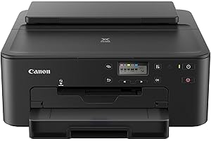 Canon PIXMA TS705 Drucker Tintenstrahl DIN A4 (WLAN, LAN, 5 separate Tinten, automatischer Duplexdruck, 2 Papierzuführungen, Papierkassette 250 Blatt, Apple AirPrint), schwarz