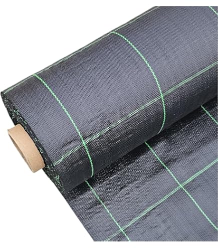 Telo Da Pacciamatura ITALFROM - Nero Quadrettato In Polipropilene Antistrappo, 100m X 1,05m - Foto 7