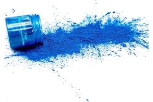 ‎DIPON.DE HIGH PERFORMANCE LIQUIDS & PIGMENTS Epoxidharz Farbpigmente Sapphire Blue Blau Pearl für Giessharz Beton Seifenfarbe Farbpulver für Nail Art UV Gel Autolack Flüssiggummi mit Metallic Perlglanz Effekt Schimmer Pulver Pigmente (5 Gramm)
