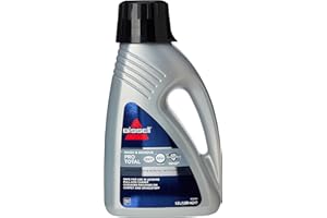 BISSELL Wash & Remove Pro Total, con Febreze, Oxy Boost, Stain Protect, removedor permanente de manchas, champú de tapicería para uso con todos los principales limpiadores de alfombras verticales, 1.5