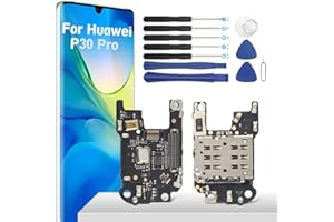 YHX-OU Fente SIM de rechange pour Huawei P30 Pro VOG-L29 VOG-L09 VOG-L04 Carte SIM d'origine et câble micro SD