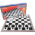 DIVCHI Chess Board Set Game -Travel Chess Piece Set with Chess Folding/Portable Storage Board-Traditional Strategy Game for Kids/Children/Adults