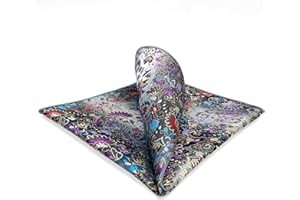 S&W SHLAX&WING Carré De Poche Motif Abstrait Unique 32cm Costume Homme Événement Formel Cérémonie