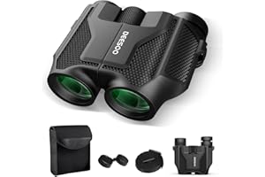 Deesoo 20x25 Fernglas für Erwachsene Klein - Kinder Kompakt Fernglas Leicht Ferngläser High Definition feldstecher mit klarer Sicht und einfachem Fokus für Safari Reise Vogelbeobachtung Reisen Wandern