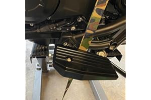 Midimttop Accesorios de motocicleta estriberas anchas,Pedales de reposapiés para motocicleta para Honda Rebel 300 Rebel 500 2017 2018 2019 2020 2021 500 CMX 500 CMX 300 (Negro)