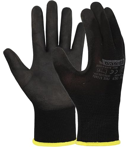 Gebol 709679 Guanti Da Lavoro Multi Flex Eco Taglia 11 XXL - 1 Coppia, Rivestimento In Nitrile Con Nocche, Antiscivolo, EN388