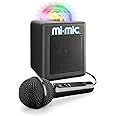 Mi-Mic Mini Speaker with MIC | Kids Karaoke Machine and Disco Cube Speaker, Portable with Bluetooth, Microphone, LED Lights