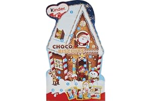 Calendario de Adviento Kinder Biscuits - Calendario de Adviento con deliciosas especialidades de chocolate - 1 calendario de 203g