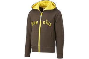ARZER Official Brownies Girl Guides Uniform Hooded Zip Jacket Size 24-36 (28)