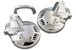 SHOW CHROME ACCESSORIES Show Chrome 2-497 Motorcycle Chrome Tour Rotor Disc Cover For Honda Goldwing GL1500 1987-1997