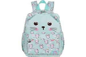 PROTAURI Bambini Zaino per Bambini Ragazze Toddler Scuola Elementare Borse Scuola Prescolare Leggero Bookbag età 3-10 anni