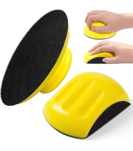 Set 2 Blocchi Levigatura Velcro - Forma Mouse E Coda Di Rondine Per Cartavetrata - Foto 6