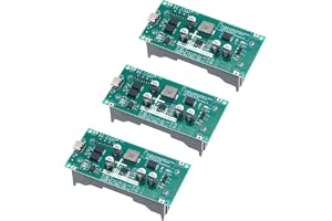 3 st 15 W 3 A UPS batteri boost laddningsmodul för 18650 litiumbatterier 5 V DC-DC Booster snabbladdningsfunktion tillförlitl