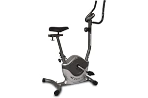 Movi Fitness MF604, Cyclette Magnetica Unisex – Adulto, Grigio/Argento, 83 x 43 x 117 cm