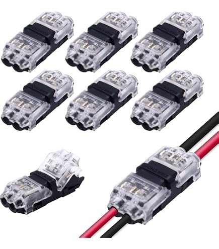 Lot De 10 Connecteurs En T Basse Tension - Pour Câblage Automobile, Dérivation - Étanche à La Poussière, Sans Ruban Isolant